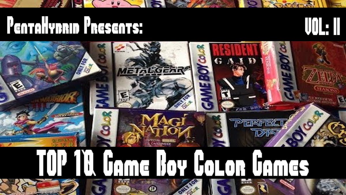 PentaHybrid's tweet photo. Stay tuned for this weeks #Listitis! Love you some #GameBoyColor? Let's see what my favorites are! https://t.co/7Y1BCUD92C