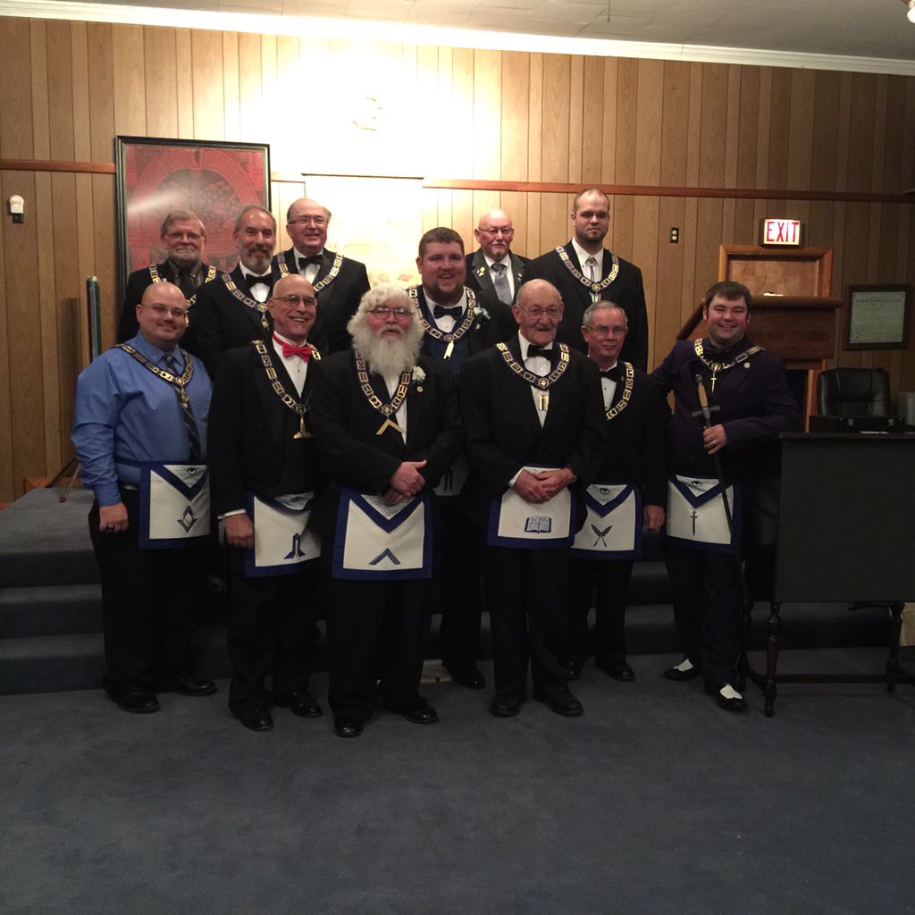 JeffAvnet's tweet photo. Installation of officers @NegleyLodge565 @GrandLodgeOhio https://t.co/0R5Pbjm06b