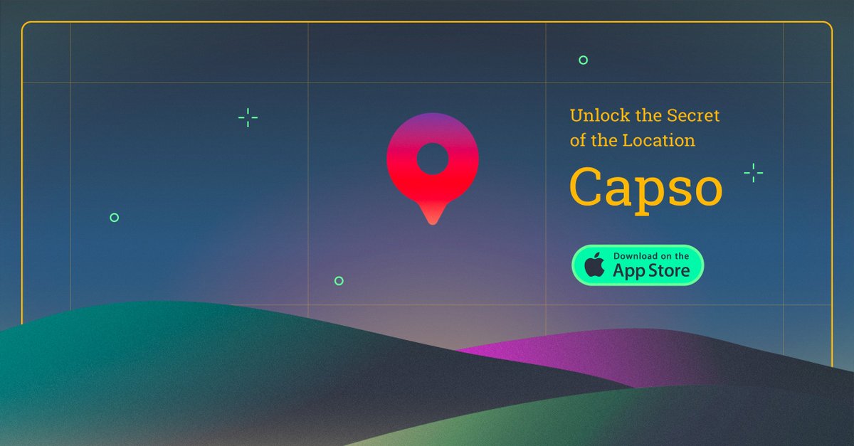 CapsoHQ's tweet photo. Preserve secrets at any locations. Share video clues for friends to explore. Follow clues to unlock others' secrets! https://t.co/UPDLTN84Ef