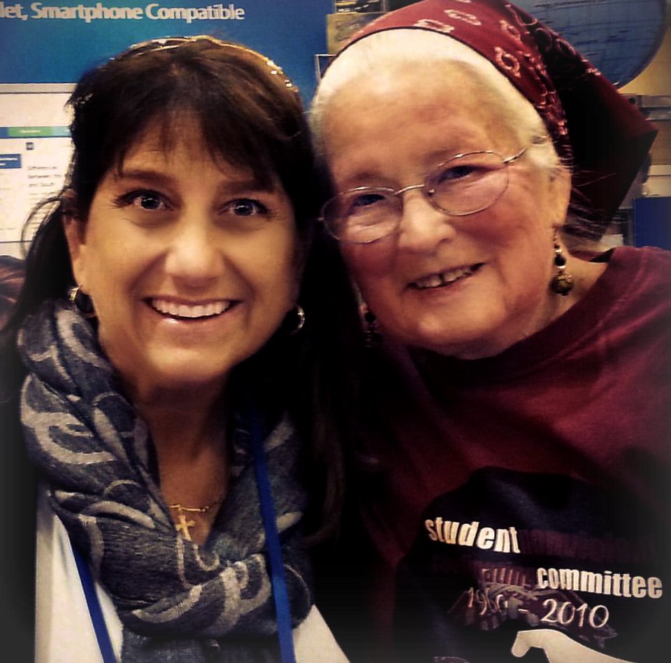 amtomasu's tweet photo. An opportunity of a lifetime...meeting, learning, and spending time with Joan Mulholland, Freedom Rider!
#ncss15 https://t.co/EeyIK52yrI