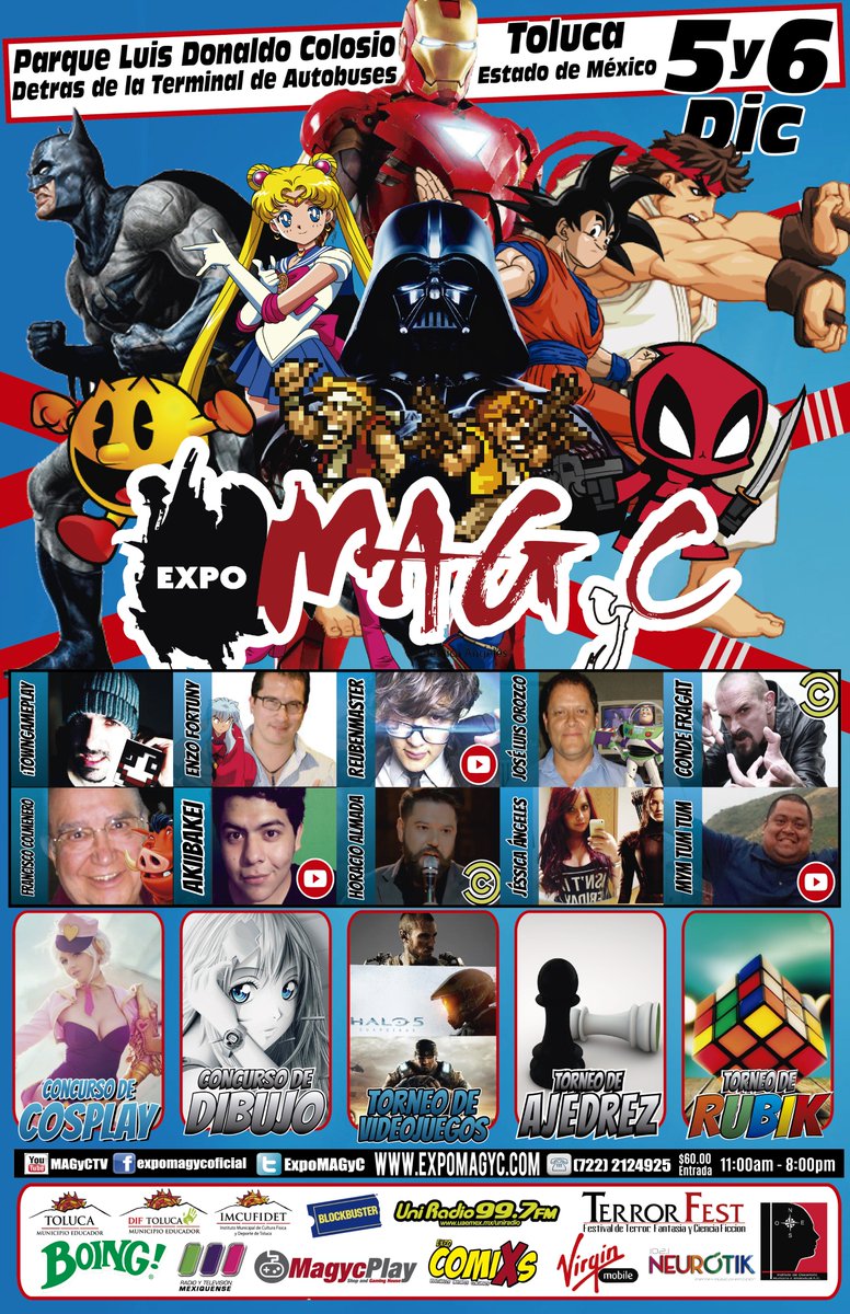 Ya puedo confirmaros prácticamente mi asistencia a este evento en Toluca ^^