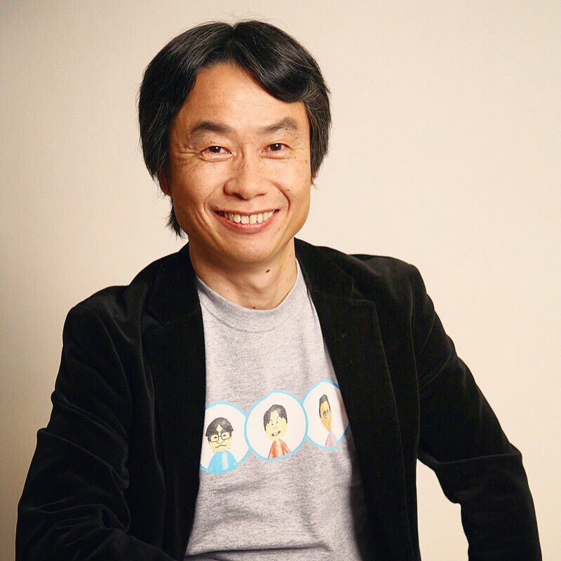 A very happy Birthday to the creator of video games, of Mario, Shigeru Miyamoto!        
