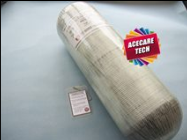 acecaretech's tweet image. 9L-30mpa firefighting cylinder Composite cylinder for SCBA with black valve.