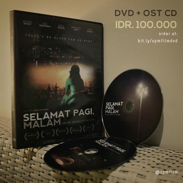 DVD + OST CD Selamat Pagi, Malam masih bisa dipesan di bit.ly/spmfilmdvd  ☺