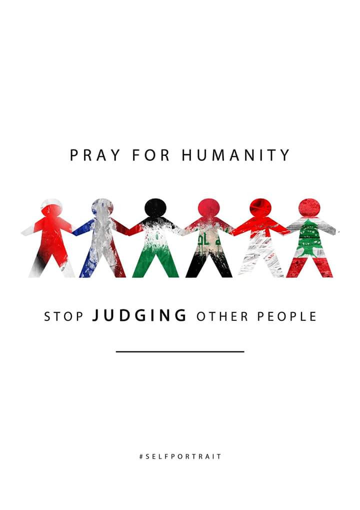 For humanity. #Selfpotrait