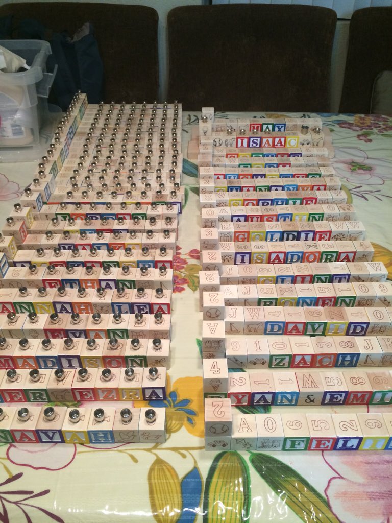 NechamaMama's tweet photo. #menorah factory is waiting for the elves... #blessed  order form https://t.co/o2LGlzK4eb https://t.co/6xRrz3xH9s