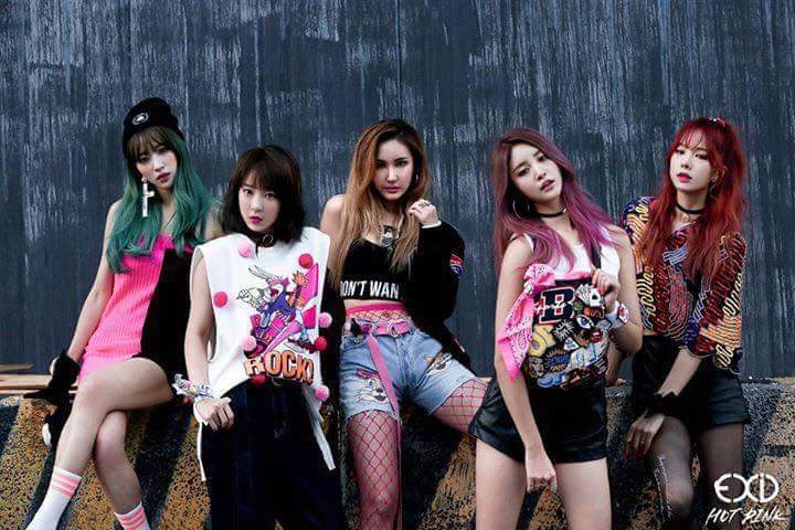 alpureevil's tweet photo. #EXID_HOTPINK #exid_official #solji #hani #le #junghwa #hyelin #exid https://t.co/k4RGRZDoa5