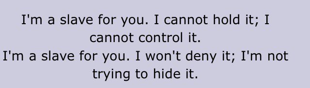 ChickaInParis's tweet image. &quot;i&apos;m a slave for you&quot; @britneyspears #slave #britney #cannotcontrol 💁🏻🔞