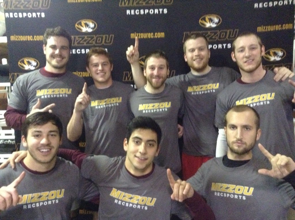 MizIMSports's tweet photo. Our Men's Greek 1B Flag Football Champions @MizzouPikes #win #flagfootball https://t.co/H7v4lI2YxL