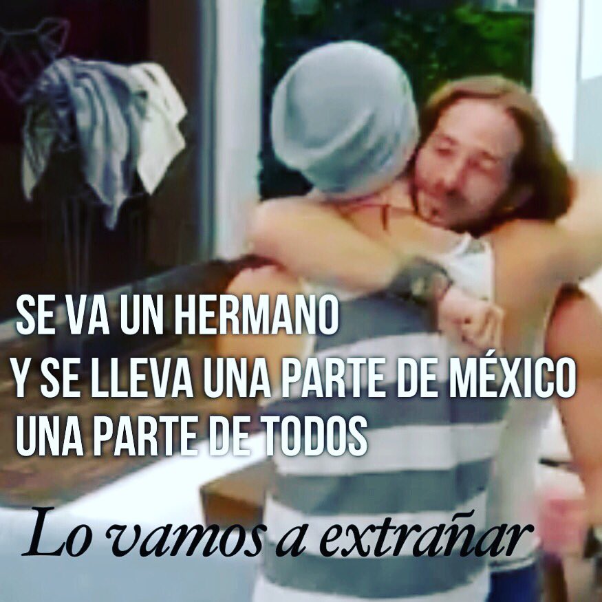 Rudo_oficial's tweet photo. #GHVera #BBvera te vamos a extrañar, te llevas nuestro corazón!! Un abrazo hermano ya nos veremos!! @BigBrother_PM https://t.co/N89S3vWYbt