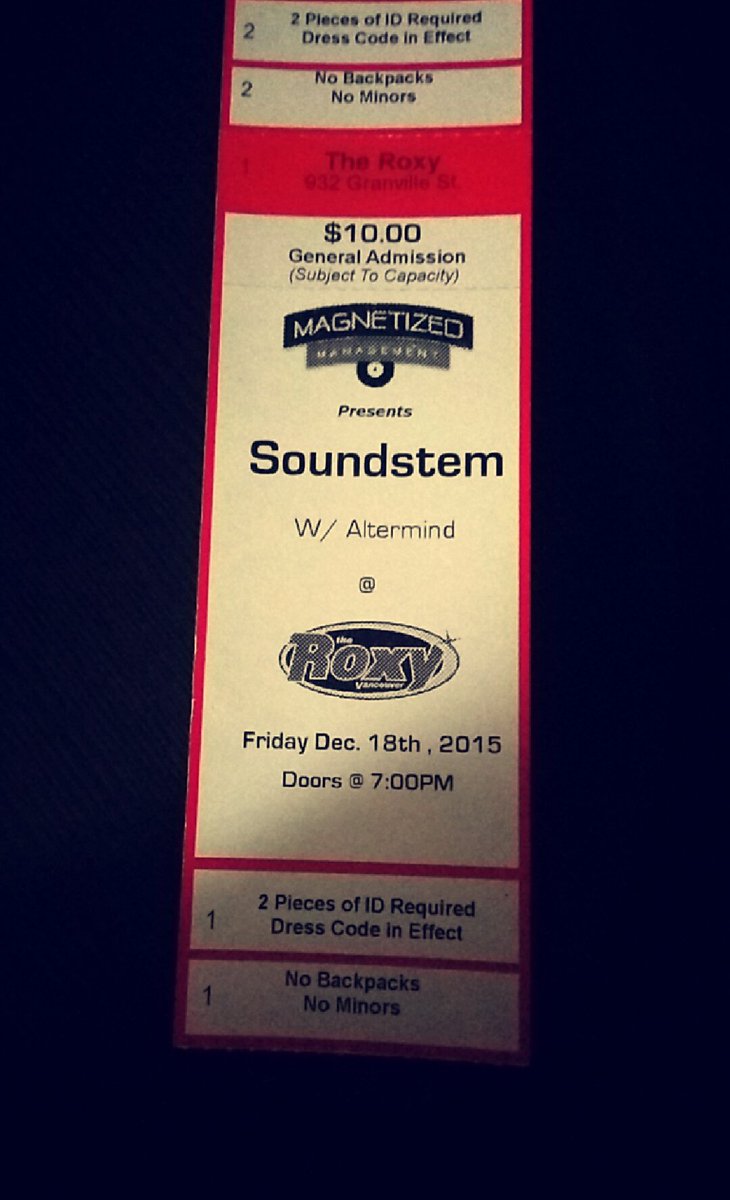 Altermindband's tweet photo. TICKETS ARE NOW AVAILABLE FOR ALTERMINDS LAST SHOW OF 2015! CO-HEADLINING @ THE ROXY ON FRIDAY, DEC. 18TH! https://t.co/2txaHnVGqd
