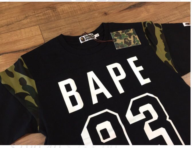 🔥 Ranbir's Awesomeness 🔥 on X: Ranbir Kapoor in BAPE. T shirt : A  BATHING APE CAMO BAPE 93 TEE (BLACK)  / X