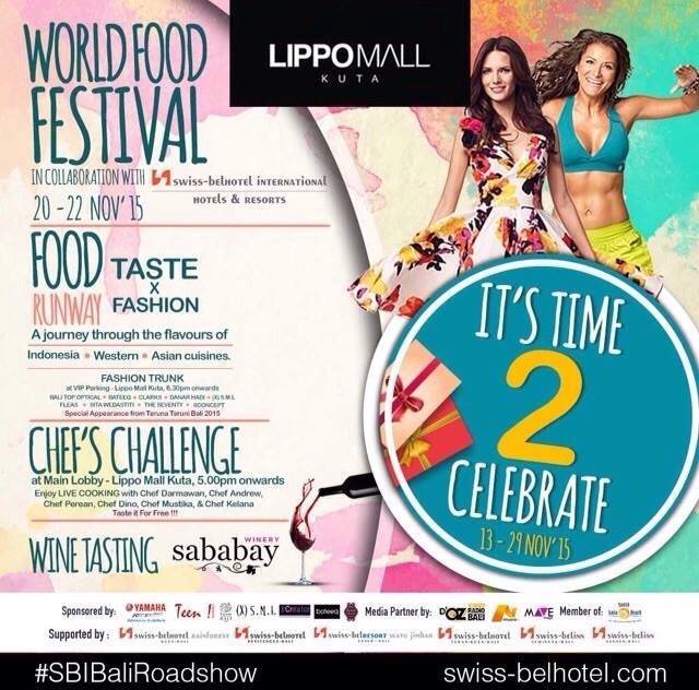 Can't wait to spend weekend with the love one, family or friends?Cekidot at Lippo Mall Kuta.