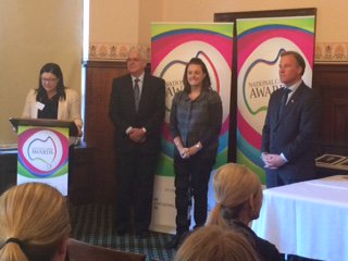 Emotional listening to carers' heartfelt stories at Hobart #CarerAwards2015. Thanks Premier <a href="/WillHodgman/">Will Hodgman</a> for hosting