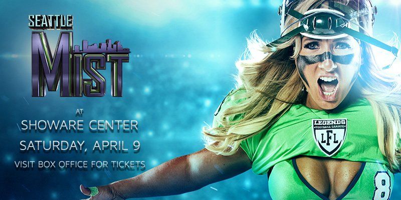 ShoWareCenter's tweet photo. @MyLFL​ Champs: @MySeattleMist open the season at home on April 9 vs @myATXAcoustic​! Tix: https://t.co/arSDdEYOZ9 https://t.co/8khbNqDX8r