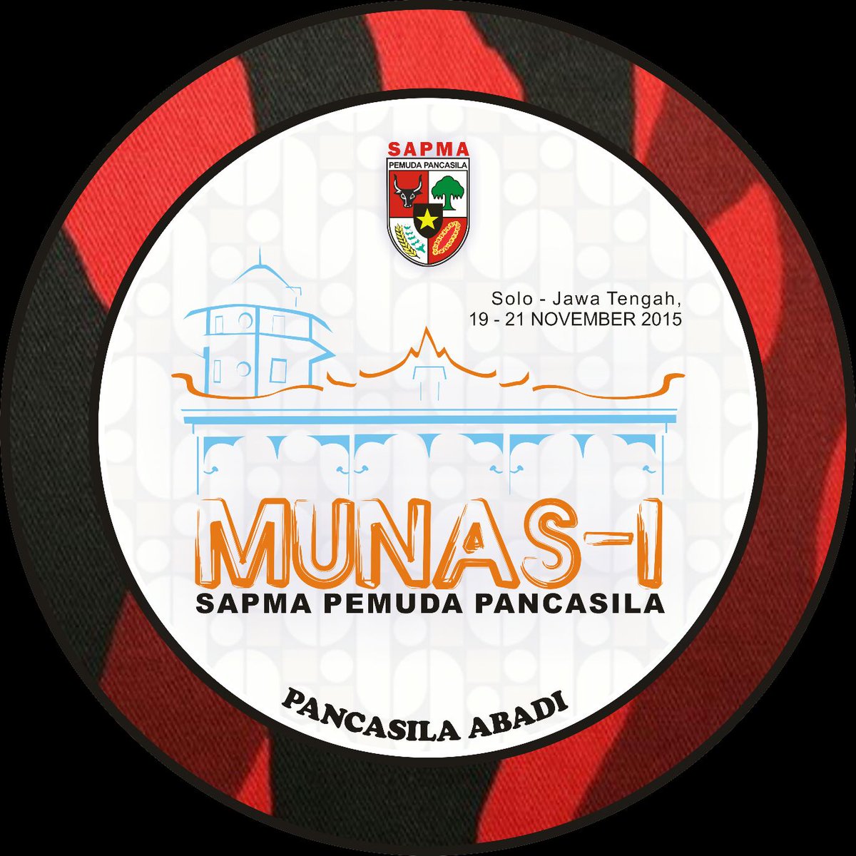 #MUNAS1SAPMAPemudaPancasila 19-21 NOV, Hotel Lor In Solo