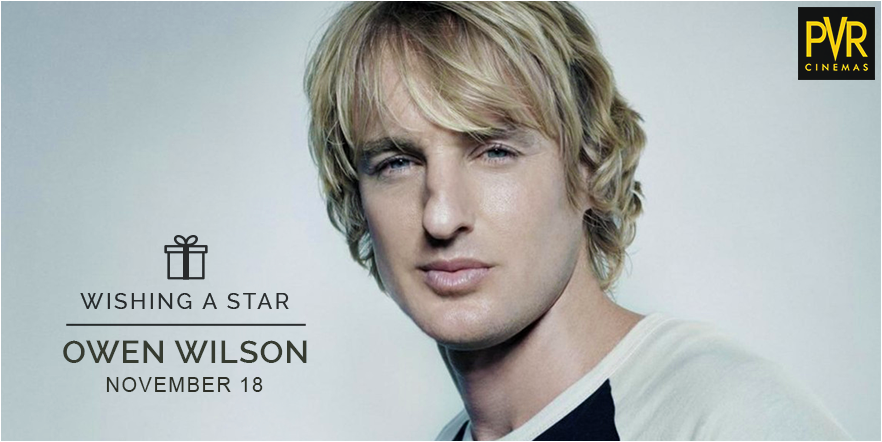 Actor, producer and screenwriter Owen Wilson turns 47 today. We wish him a very happy birthday.  