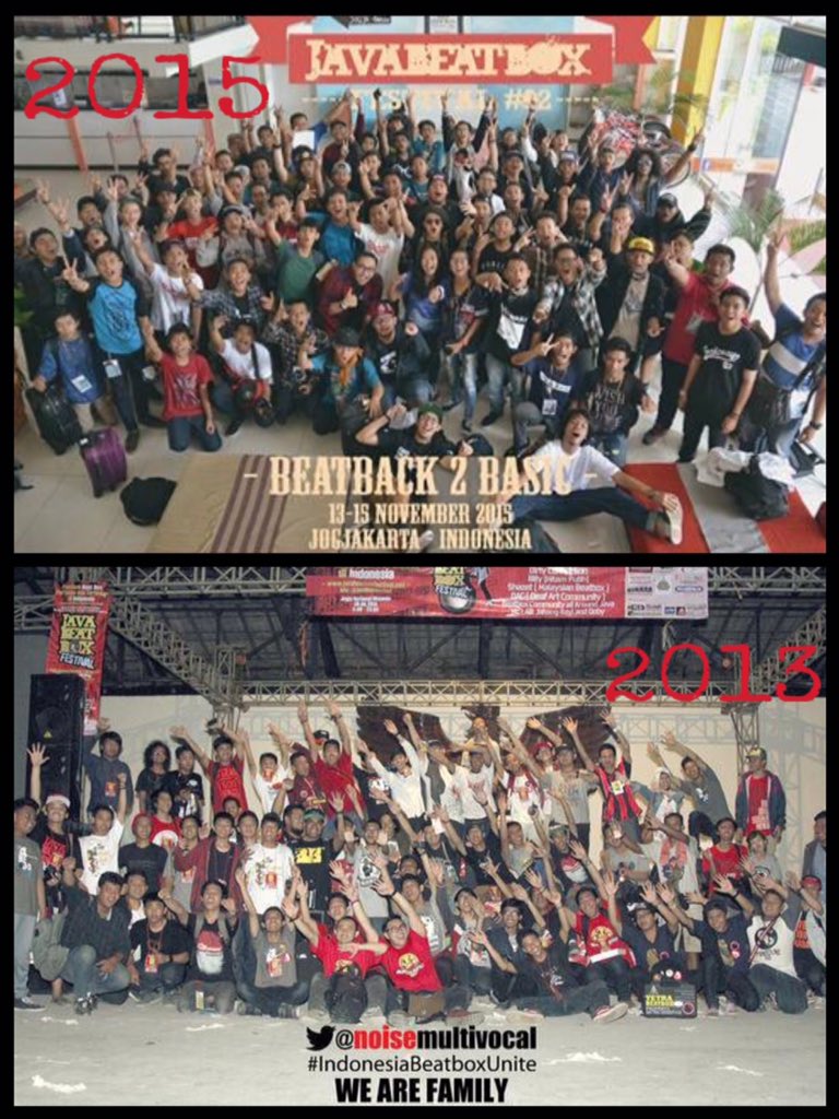 JavaBeatboxFest's tweet image. Time flies, people change, but our energy will still young... See you on the next beat guys! #JavaBeatboxFest2015