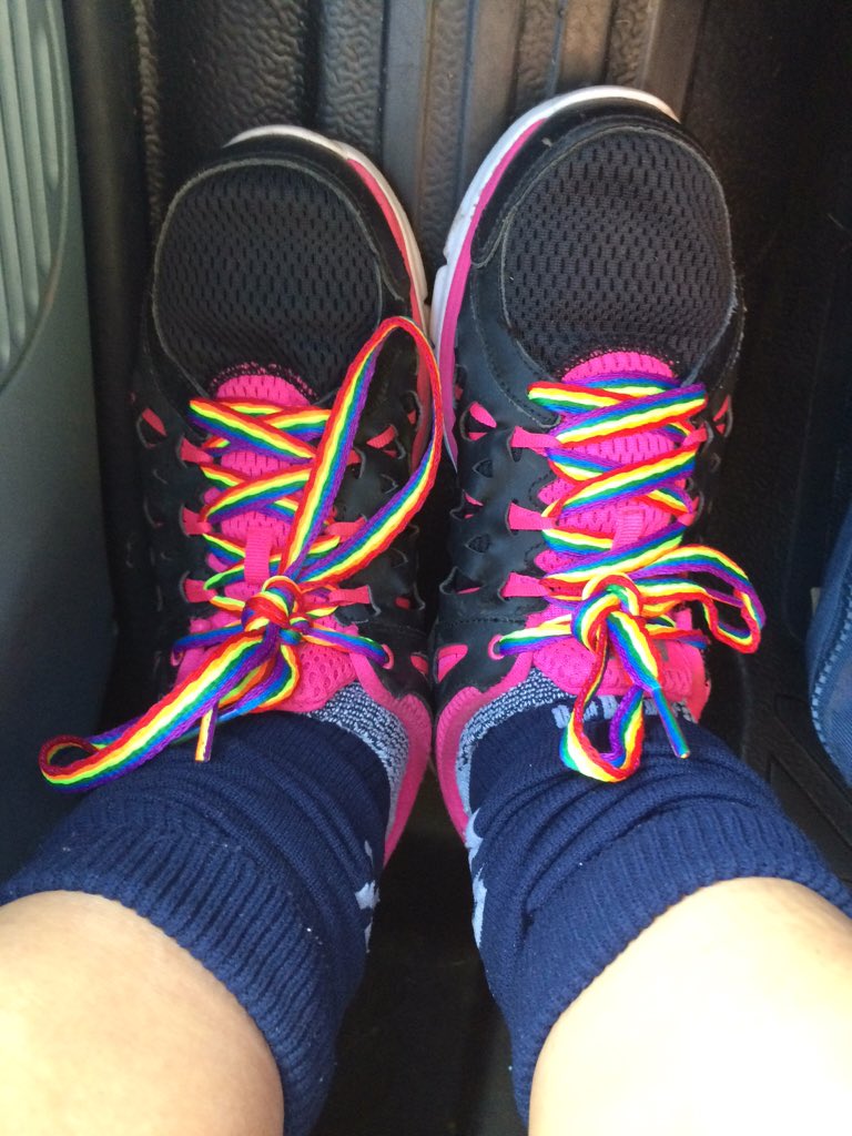 Good luck to our teams who face Brighton today at 2pm!We're also sporting our #rainbowlaces #saynotodiscrimination 🌈