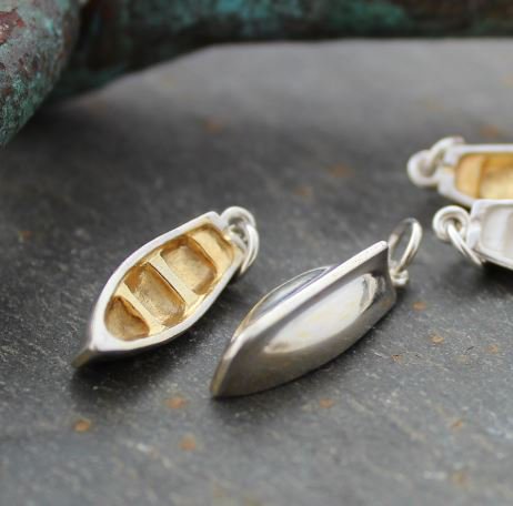 ooh lovely #silver &amp; #gold #scilly boats available to pre-order. 
faypage.co.uk/solid-silver-r…