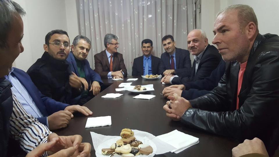 Gölcükspor Başkanı Ahmet Şahin ve Yönetimine nezaket ziyaretinde bulunduk.