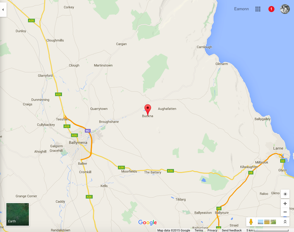 Eamonn_Forde's tweet photo. This is probably my favourite place name in all of Northern Ireland. #Buckna https://t.co/4NMJvAVhVN