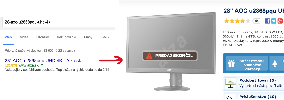 .<a href="/Alzask/">Alza.sk</a> <a href="/Alzacz/">Alza.cz</a> v Google vam asi bezia DSA reklamy odkazujuce na produkty ktore uz nepredavate, staci ich vylucit 💸