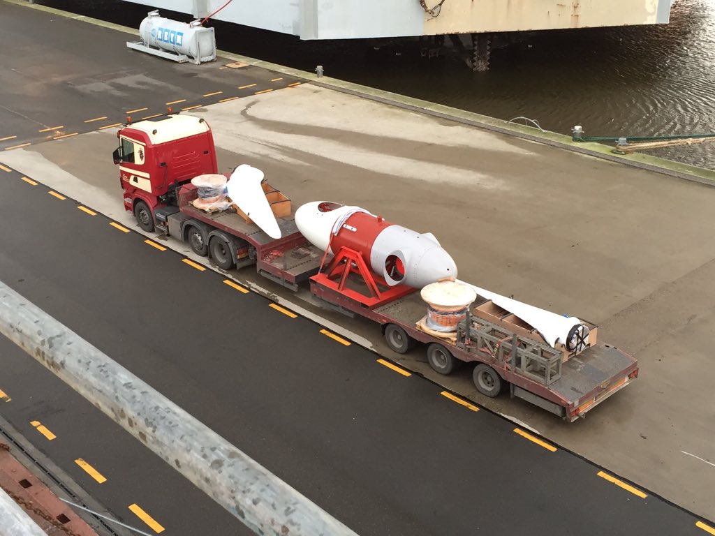 marcel_nagel's tweet photo. @BluetecTidal the new Tocardo T2 Turbine is ready for installation under the BlueTEC Texel #tidalenergy https://t.co/1Awk5K4LM3