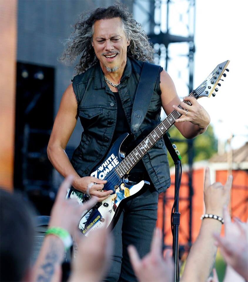 Happy Birthday Kirk Hammett                12                                                         *\\(^o^)/* 