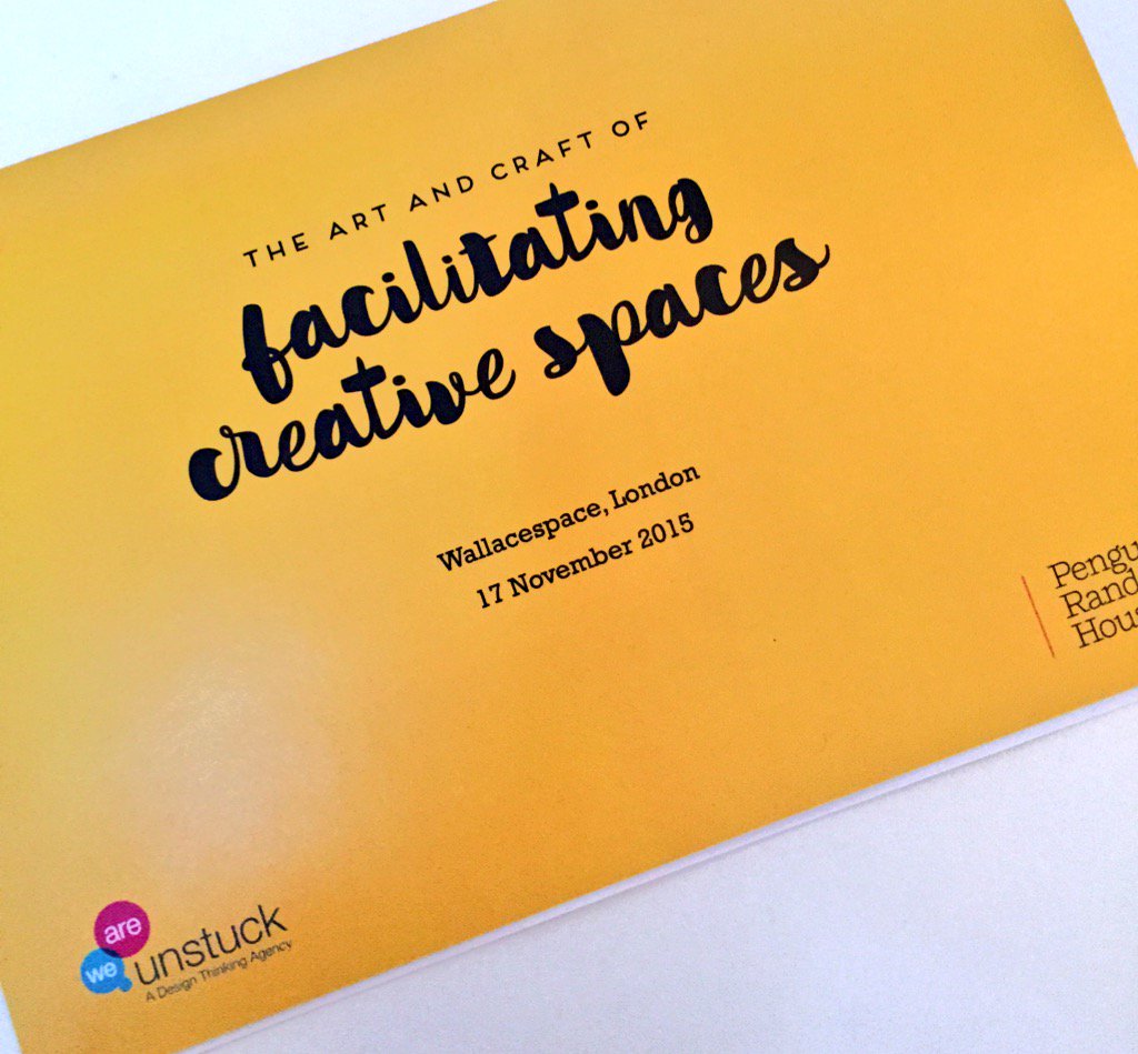 WeareUnstuck's tweet photo. It's fair to say @designfoster that your design work went down a treat yesterday! See you for mulled wine soon. https://t.co/UrJ2Tbl9k7