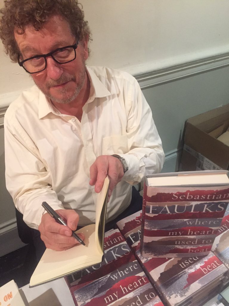 BrownCowLdn's tweet photo. BrownCow fallen into the hands of @SebastianFaulks Where will the next novel begin? #notebook #browncowlost #fiction https://t.co/S1GSzlTXi3