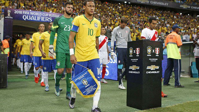 FCBarcelona's tweet photo. Argentina and Brazil win World Cup qualifiers but Chile go down to Uruguay https://t.co/p2ja5kOgTD https://t.co/RB4H5EGmuc