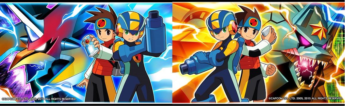 破壊する牙か 切り裂く翼か Wii Uバーチャルコンソール版 ロックマン エグゼ6 電脳獣グレイガ 電脳獣ファルザー 本日配信開始 Capコブンのダレットブログ