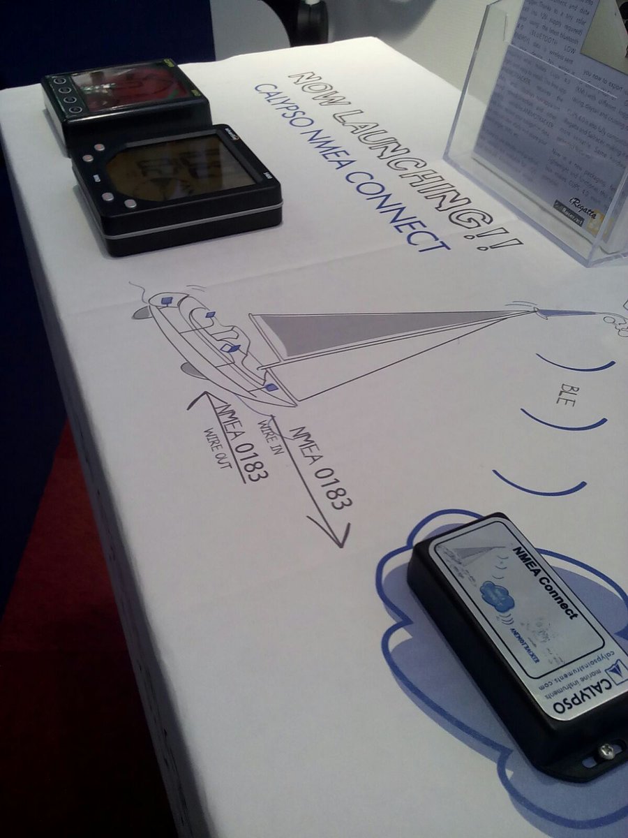 CalypsoInstrum's tweet photo. New Calypso NMEA CONNECT! Come to our stand 01.183 #NMEA #METSTRADE #Metstrade2015 #METS2015 @metstrade https://t.co/4RKuOegZLI