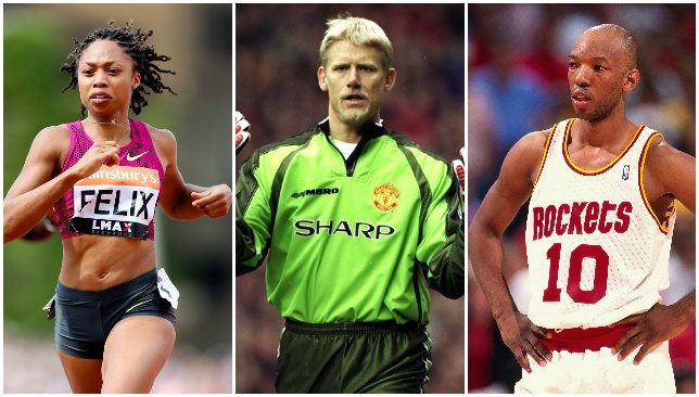 Happy Birthday - November 18 - Peter Schmeichel, Sam Cassell, Allyson Felix:  