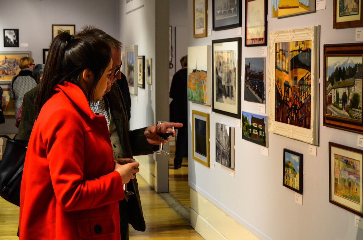 GalleryOldham's tweet photo. Our art curator will be giving a tour of #OldhamOpen15 today, 2pm. All welcome. @OldhamCouncil #OurDay https://t.co/nLEuDRa1E8