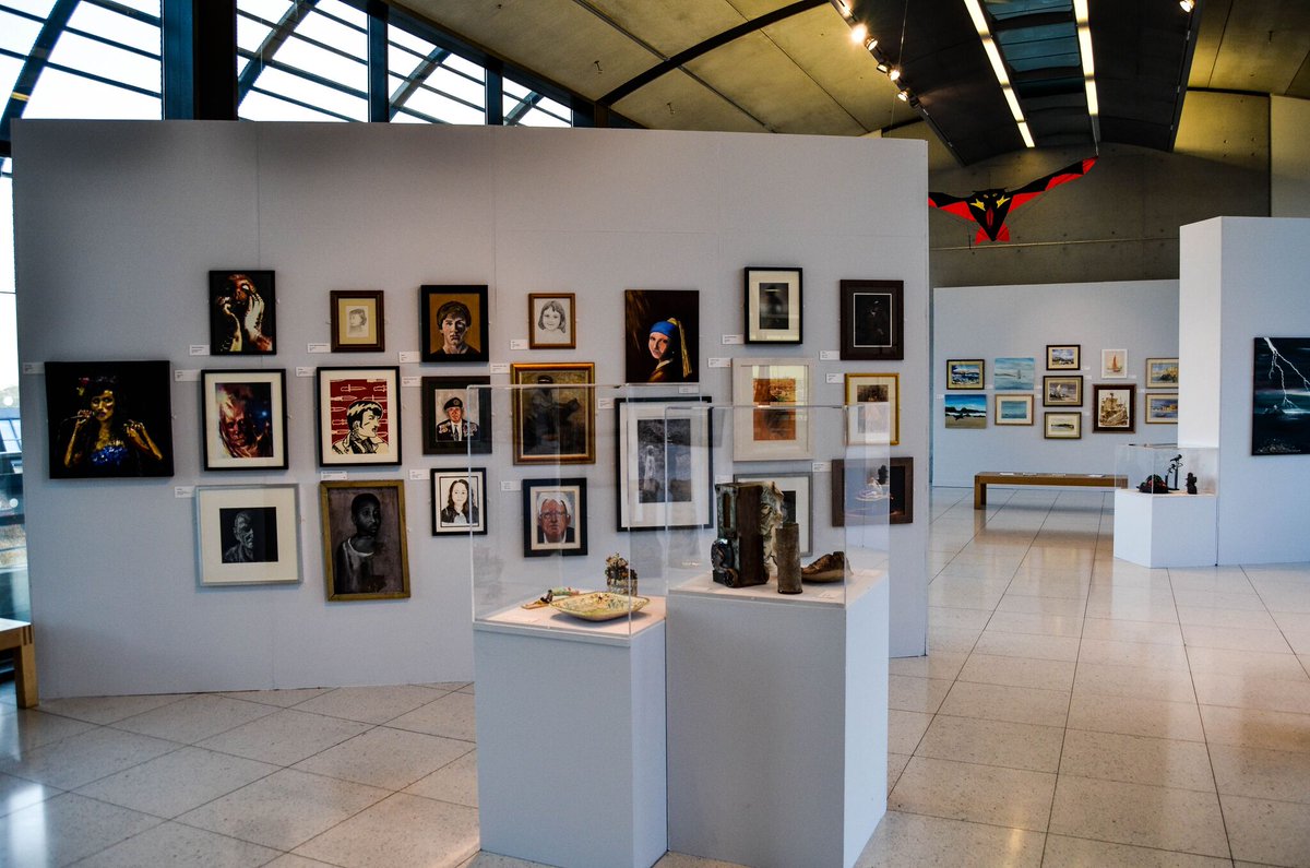 GalleryOldham's tweet photo. Our art curator will be giving a tour of #OldhamOpen15 today, 2pm. All welcome. @OldhamCouncil #OurDay https://t.co/nLEuDRa1E8