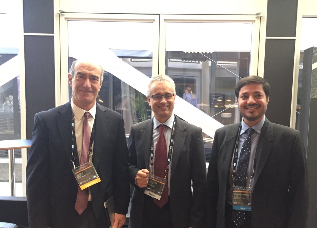 mmajed55's tweet image. #SAPSelectBCN, with CIO CEPSA Mr Joaquin, discussing top priorities in oil &amp;amp; gas sector