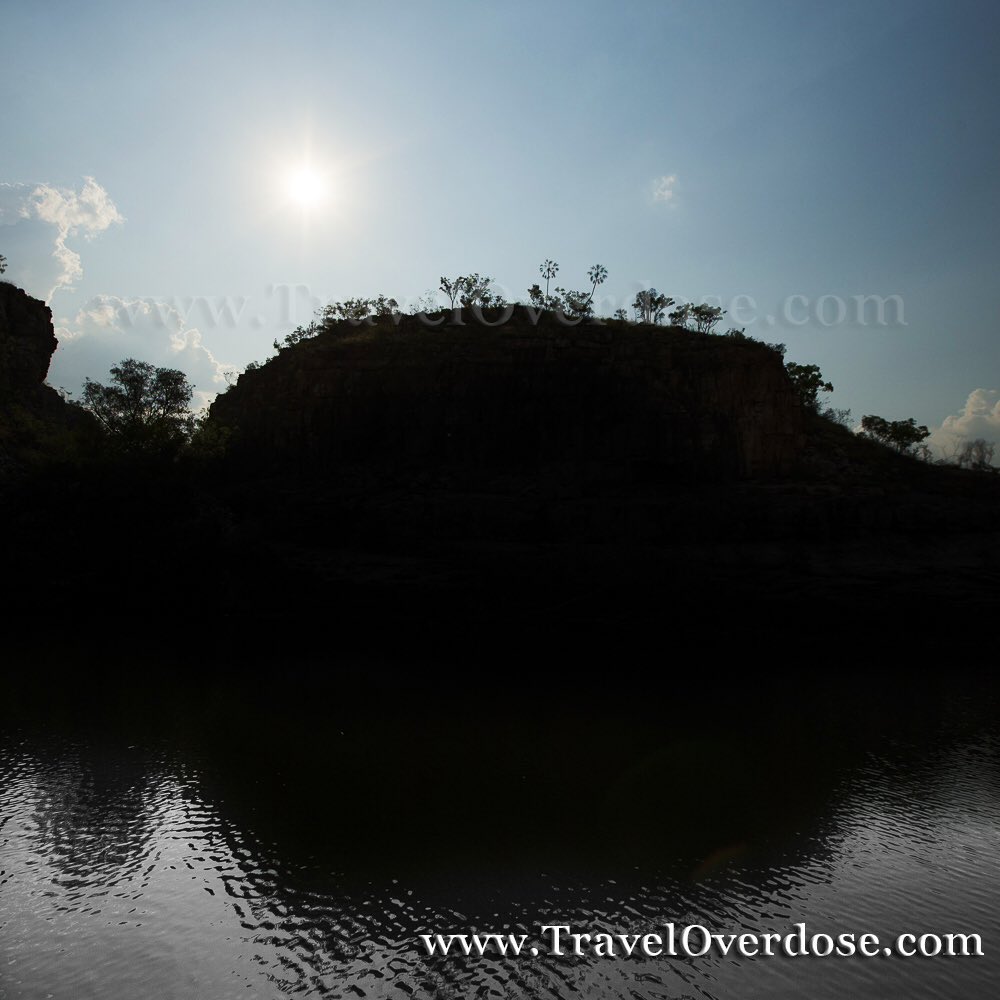 Nitmiluk Gorge, NT, one reason why The Ghan is so popular. The included extras! #australia  #theghan #greatsthnrail