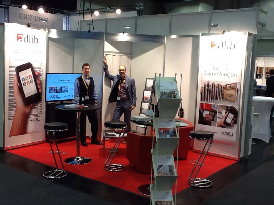 axiellalm's tweet image. 10:00 a.m. We are ready – let’s go, #Exponatec!
Meet Markus and @stealitseal at our booth D-70.