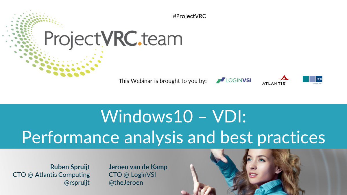 Join <a href="/ProjectVRC/">Project VRC</a> webinar today #Windows10 #VDI
Performance analysis and best practices: loginvsi.com/blog/454-teamv…