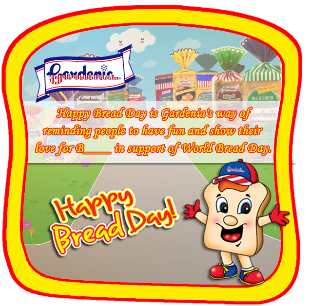 #HappyBreadDay
Bread Quiz # 5

Comment your answers now and get a chance to win Gardenia Bread Package! :)