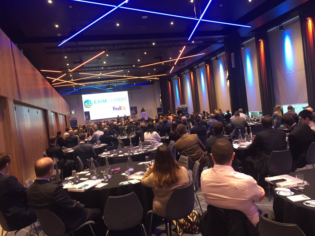 exportcoop's tweet image. Great turnout for @EximSummit with @joanburton on stage kicking off #export @dhlireland