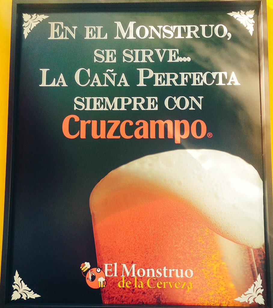 monstruodelace's tweet photo. Venga a q estas esperando. @SICABOficial. Ya sabes donde se sirve la caña perfecta. @monstruodelace @Bilios_Sevilla https://t.co/rMrtzggRPP