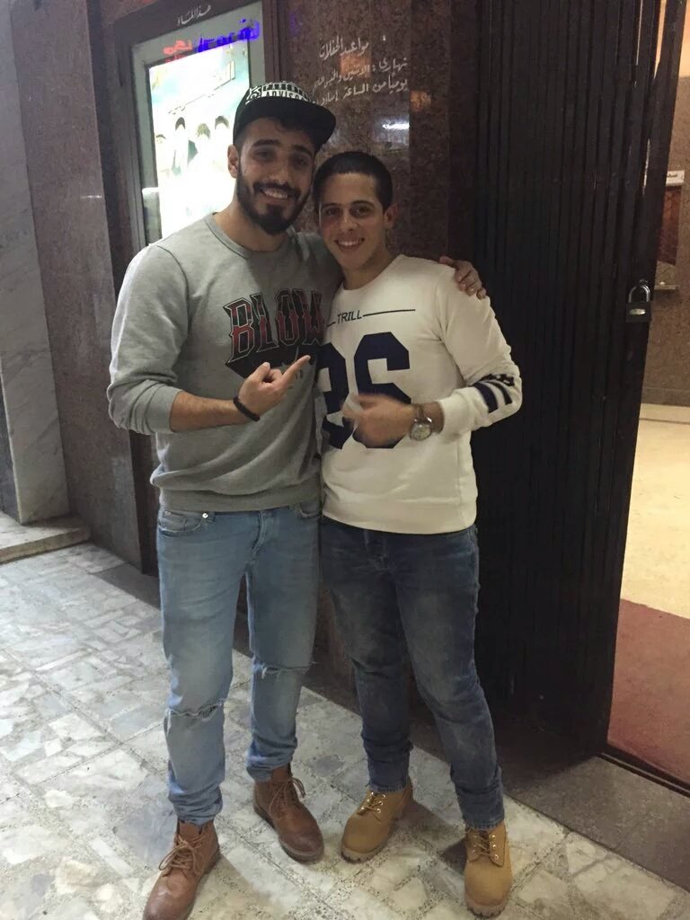 Nogom_ElArab's tweet photo. #LaithAbuJoda with #MohamedHussein
@MHusseinstarc @LaithAbuJoda https://t.co/qqF1zVMOMC
