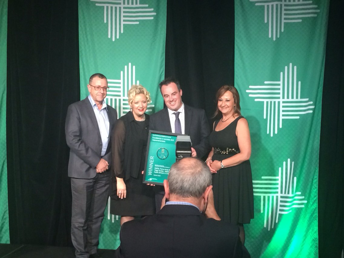 Well done to the PARTS team &amp; all in Mental Health Program on #VPHAwards for Excellence &amp; Access