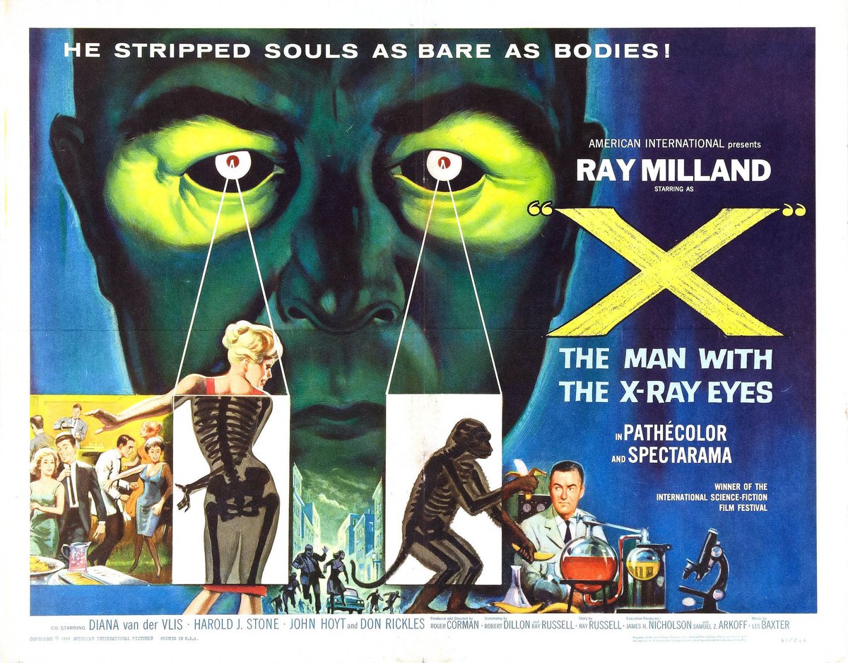 ScreenMonsters's tweet photo. Harold J Stone, who appeared in X: The Man With the X-Ray Eyes (1963), died on this day in 2005. https://t.co/vJXCXDjlmH