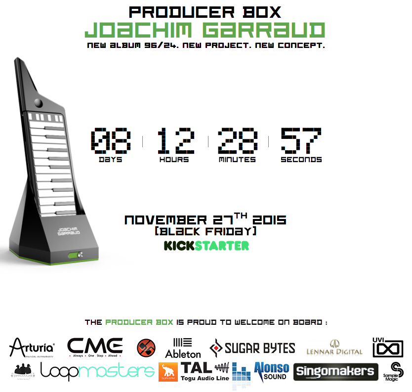 JoachimGarraud's tweet photo. Welcome to @samplemagic #MagicAB into the #ProducerBox !! https://t.co/lzVdlO5e94