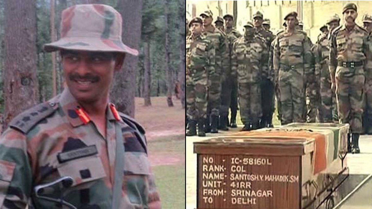 StoryPicker's tweet photo. 6 Facts About Col. Santosh Mahadik Who Laid Down His Life For The Nation Yesterday https://t.co/ETJVbTKq0Y https://t.co/2mBPQKMCK7