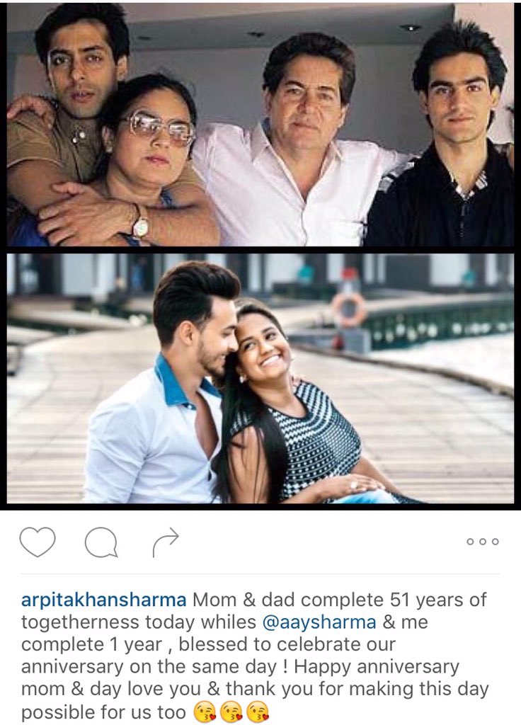 khanarpita's tweet photo. Love you mom &amp; dad ! https://t.co/rOg5z9e8tK